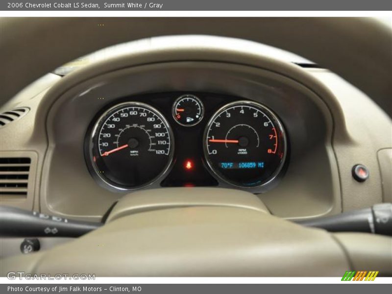 Summit White / Gray 2006 Chevrolet Cobalt LS Sedan