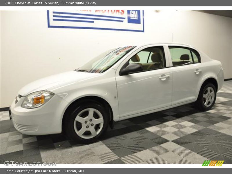 Summit White / Gray 2006 Chevrolet Cobalt LS Sedan