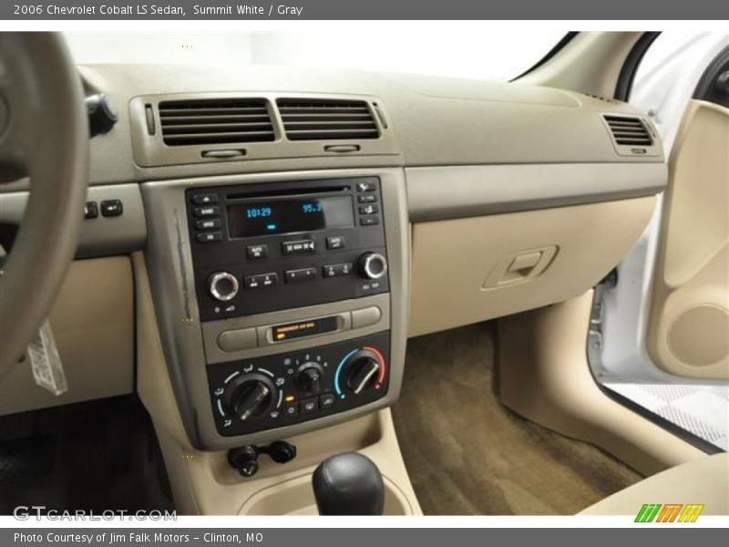 Summit White / Gray 2006 Chevrolet Cobalt LS Sedan