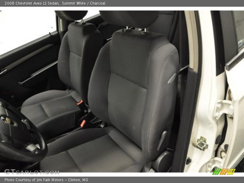 Summit White / Charcoal 2008 Chevrolet Aveo LS Sedan