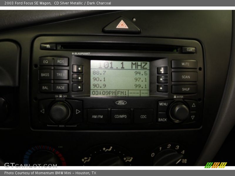 Audio System of 2003 Focus SE Wagon