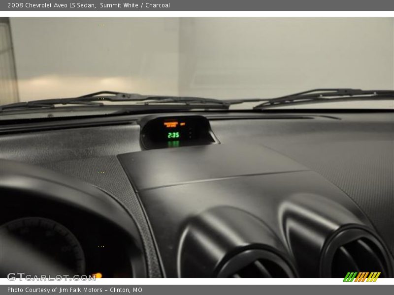 Summit White / Charcoal 2008 Chevrolet Aveo LS Sedan
