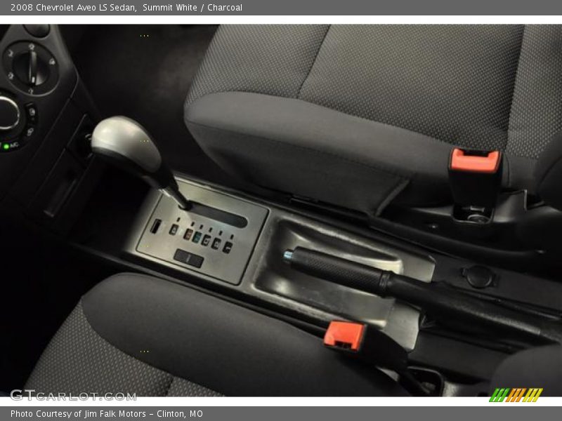 Summit White / Charcoal 2008 Chevrolet Aveo LS Sedan