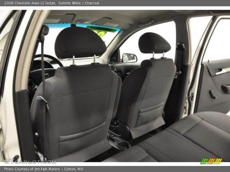 Summit White / Charcoal 2008 Chevrolet Aveo LS Sedan