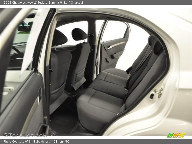 Summit White / Charcoal 2008 Chevrolet Aveo LS Sedan