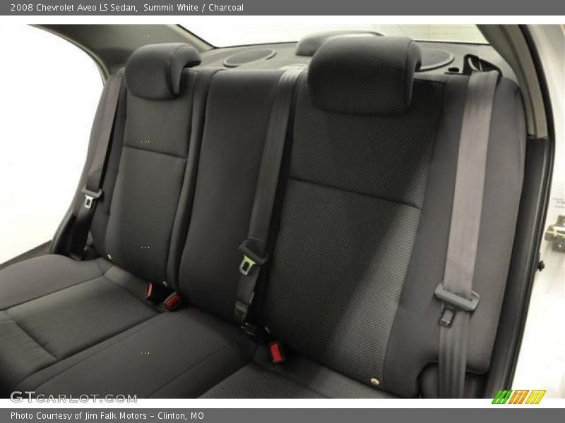 Summit White / Charcoal 2008 Chevrolet Aveo LS Sedan
