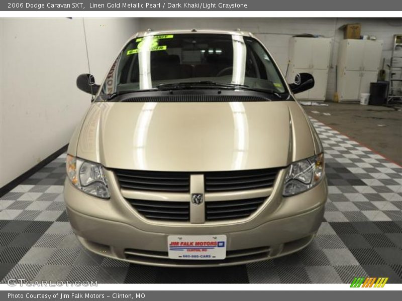 Linen Gold Metallic Pearl / Dark Khaki/Light Graystone 2006 Dodge Caravan SXT