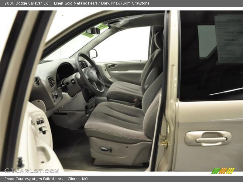 Linen Gold Metallic Pearl / Dark Khaki/Light Graystone 2006 Dodge Caravan SXT