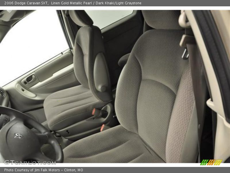 Linen Gold Metallic Pearl / Dark Khaki/Light Graystone 2006 Dodge Caravan SXT
