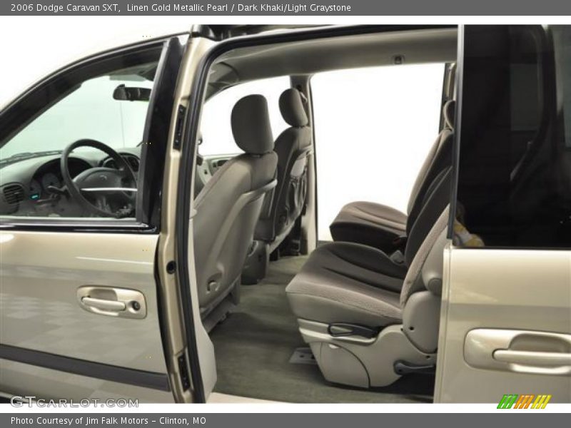 Linen Gold Metallic Pearl / Dark Khaki/Light Graystone 2006 Dodge Caravan SXT