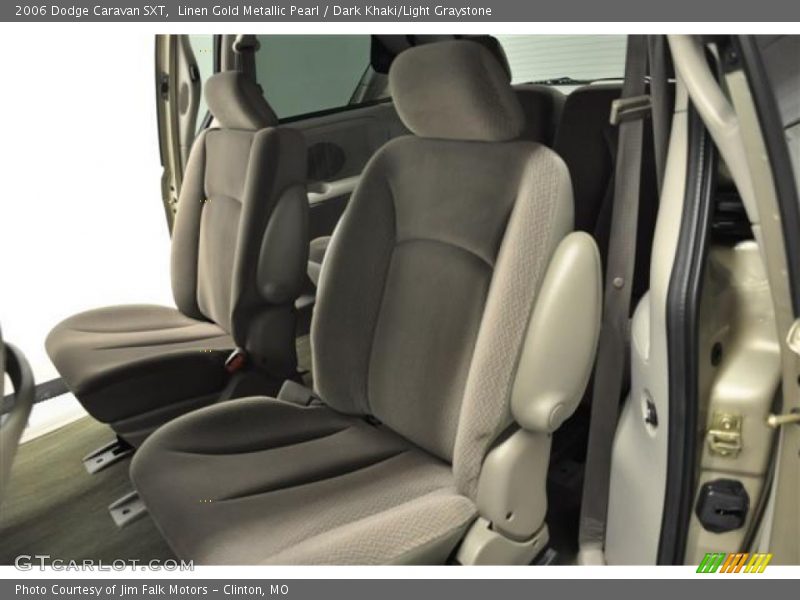 Linen Gold Metallic Pearl / Dark Khaki/Light Graystone 2006 Dodge Caravan SXT