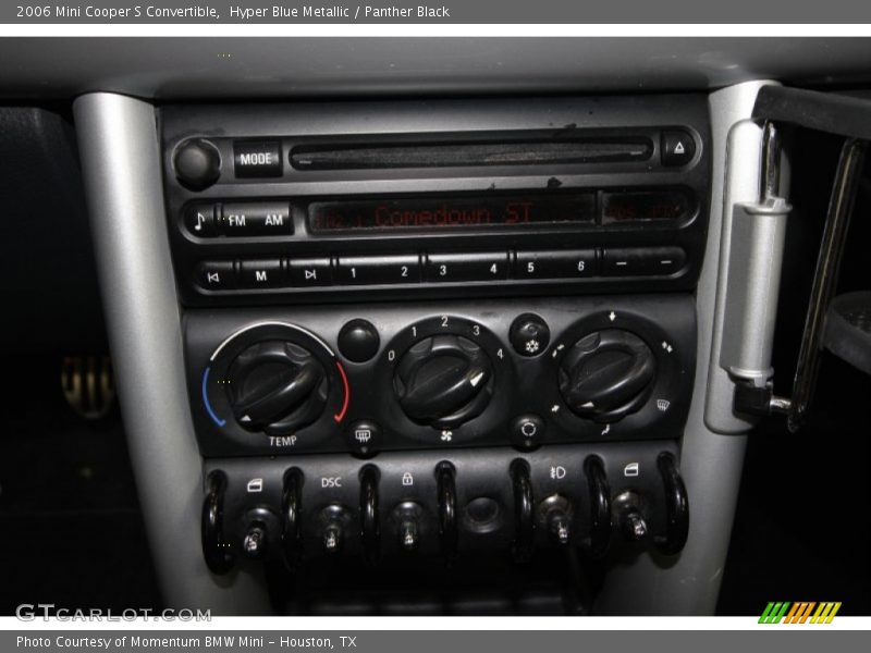 Hyper Blue Metallic / Panther Black 2006 Mini Cooper S Convertible