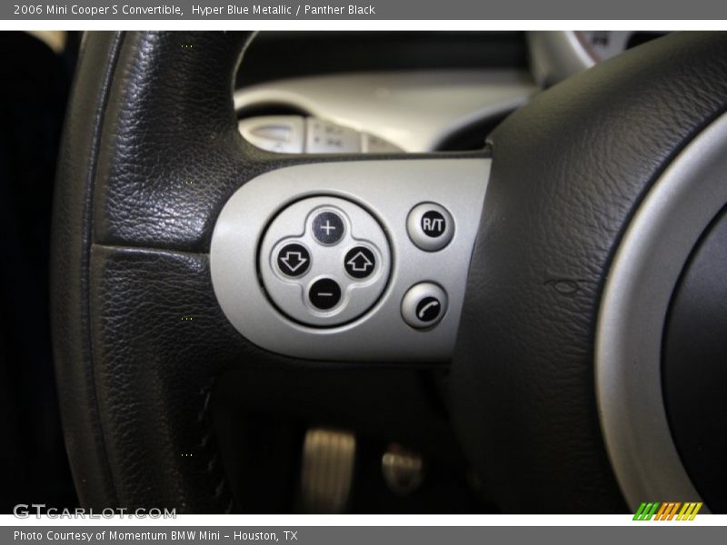 Hyper Blue Metallic / Panther Black 2006 Mini Cooper S Convertible