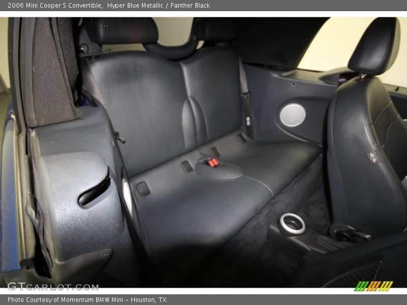 Hyper Blue Metallic / Panther Black 2006 Mini Cooper S Convertible