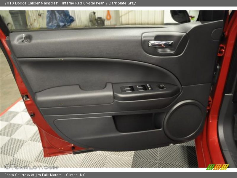 Inferno Red Crystal Pearl / Dark Slate Gray 2010 Dodge Caliber Mainstreet