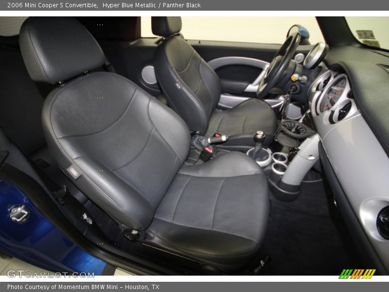 Hyper Blue Metallic / Panther Black 2006 Mini Cooper S Convertible