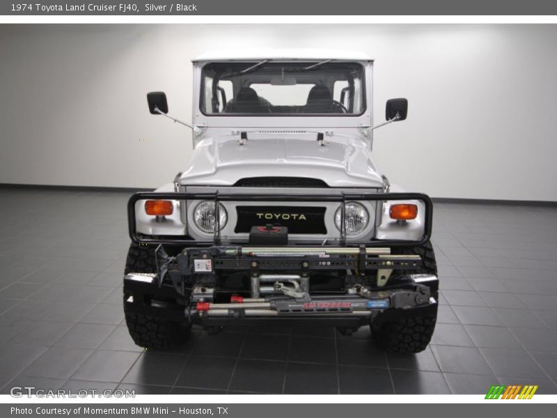 Silver / Black 1974 Toyota Land Cruiser FJ40