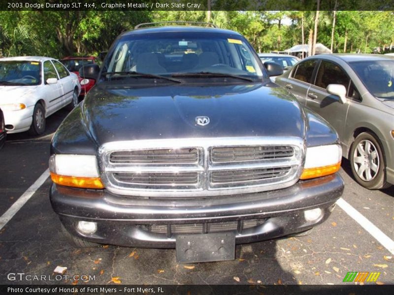 Graphite Metallic / Dark Slate Gray 2003 Dodge Durango SLT 4x4