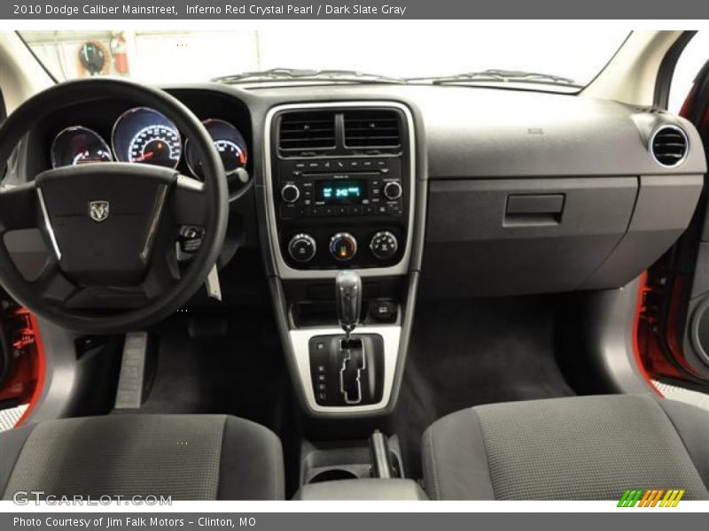 Inferno Red Crystal Pearl / Dark Slate Gray 2010 Dodge Caliber Mainstreet