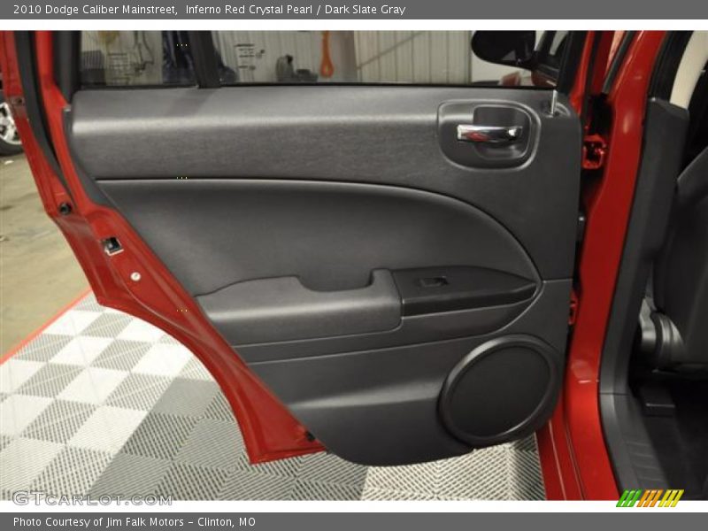 Inferno Red Crystal Pearl / Dark Slate Gray 2010 Dodge Caliber Mainstreet