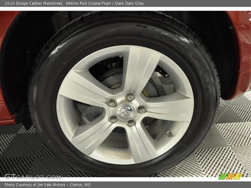 Inferno Red Crystal Pearl / Dark Slate Gray 2010 Dodge Caliber Mainstreet