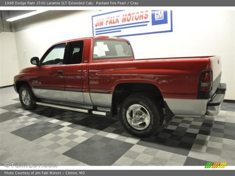 Radiant Fire Pearl / Gray 1998 Dodge Ram 1500 Laramie SLT Extended Cab