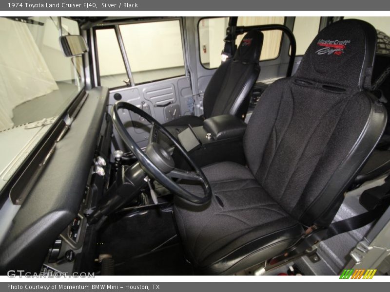  1974 Land Cruiser FJ40 Black Interior