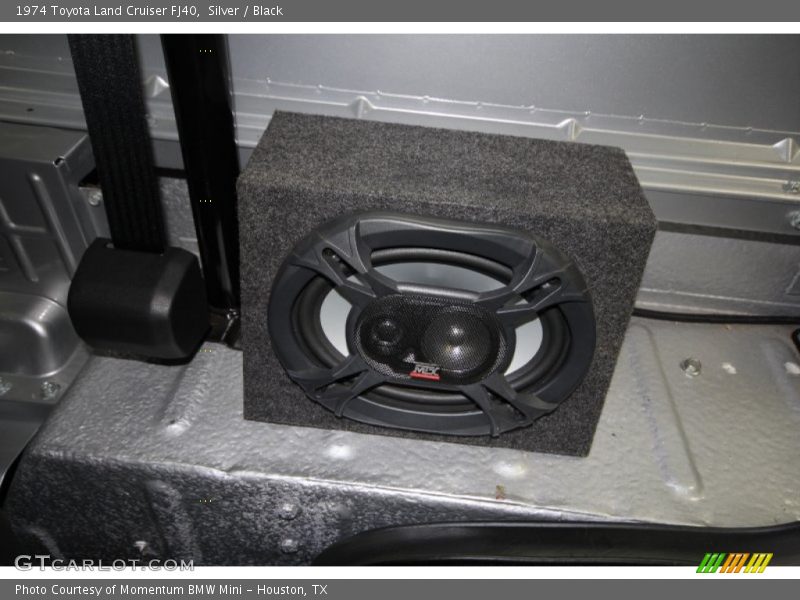 Silver / Black 1974 Toyota Land Cruiser FJ40