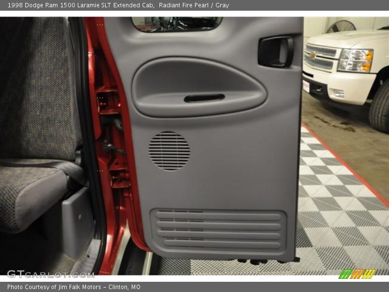 Radiant Fire Pearl / Gray 1998 Dodge Ram 1500 Laramie SLT Extended Cab