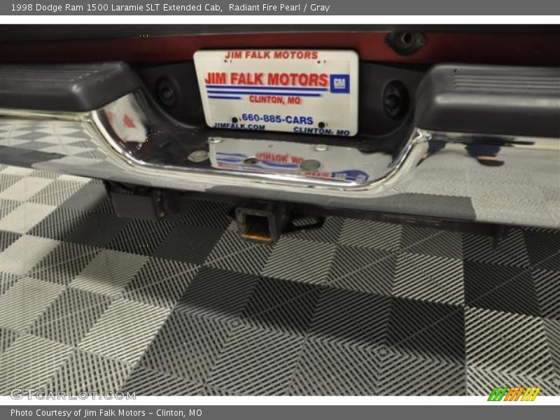 Radiant Fire Pearl / Gray 1998 Dodge Ram 1500 Laramie SLT Extended Cab