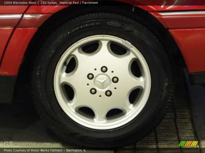 Imperial Red / Parchment 1994 Mercedes-Benz C 280 Sedan