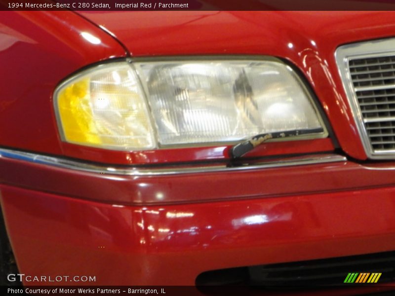 Imperial Red / Parchment 1994 Mercedes-Benz C 280 Sedan