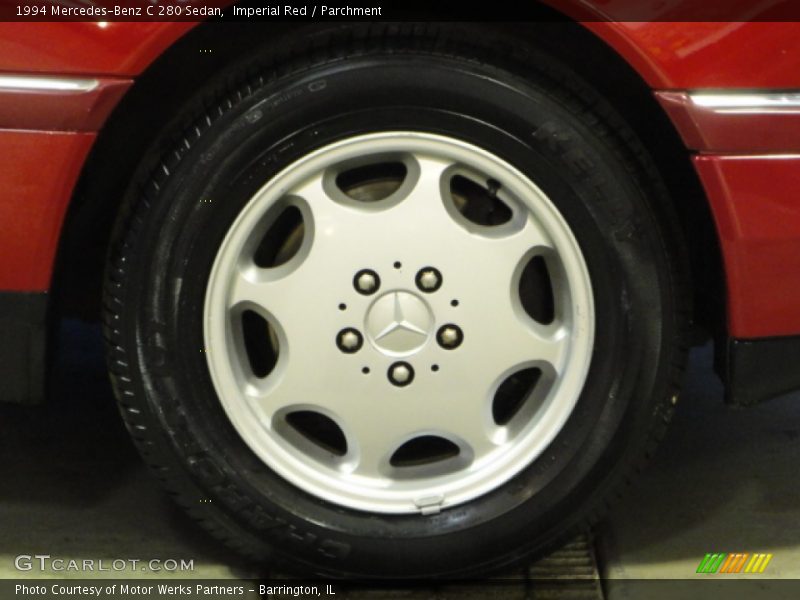 Imperial Red / Parchment 1994 Mercedes-Benz C 280 Sedan