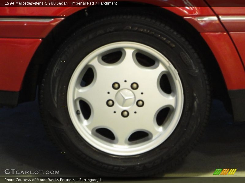 Imperial Red / Parchment 1994 Mercedes-Benz C 280 Sedan