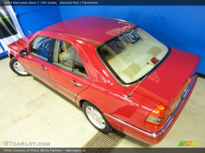 Imperial Red / Parchment 1994 Mercedes-Benz C 280 Sedan