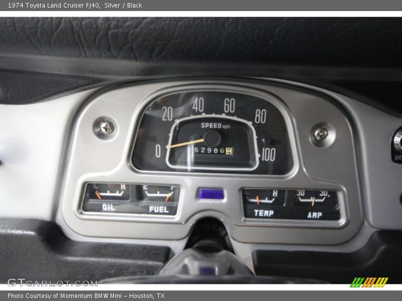  1974 Land Cruiser FJ40 FJ40 Gauges