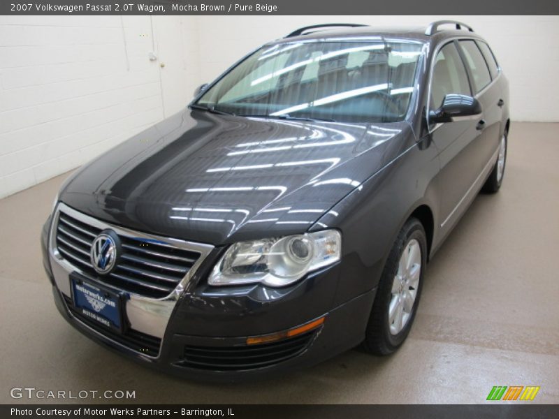 Mocha Brown / Pure Beige 2007 Volkswagen Passat 2.0T Wagon