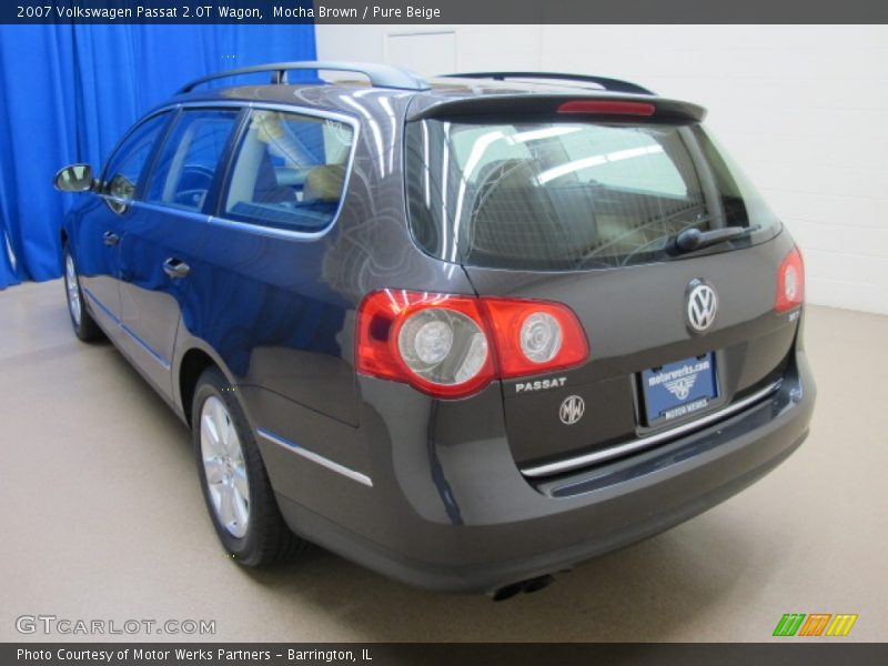 Mocha Brown / Pure Beige 2007 Volkswagen Passat 2.0T Wagon