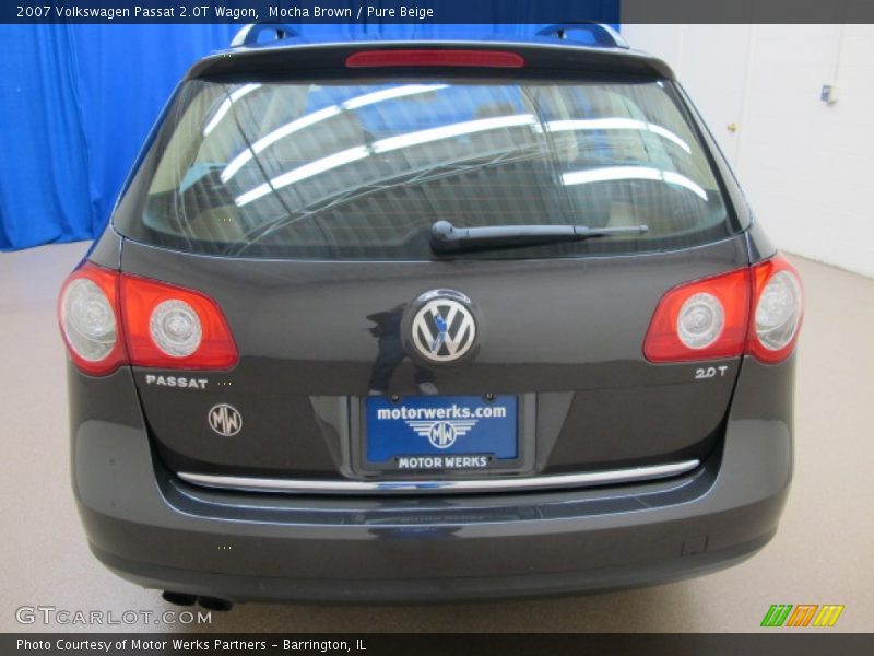 Mocha Brown / Pure Beige 2007 Volkswagen Passat 2.0T Wagon