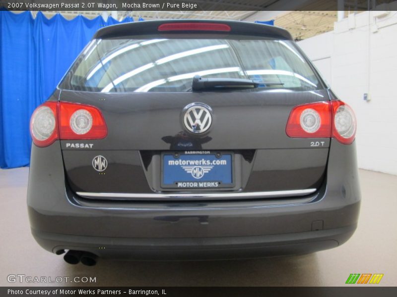 Mocha Brown / Pure Beige 2007 Volkswagen Passat 2.0T Wagon