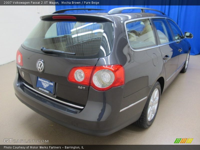 Mocha Brown / Pure Beige 2007 Volkswagen Passat 2.0T Wagon