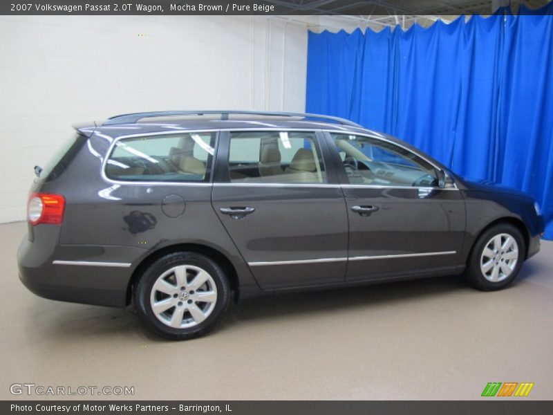 Mocha Brown / Pure Beige 2007 Volkswagen Passat 2.0T Wagon