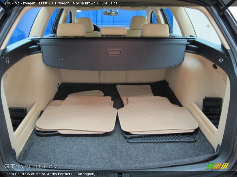 Mocha Brown / Pure Beige 2007 Volkswagen Passat 2.0T Wagon