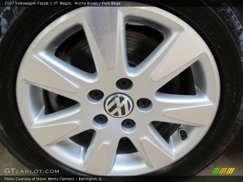 Mocha Brown / Pure Beige 2007 Volkswagen Passat 2.0T Wagon