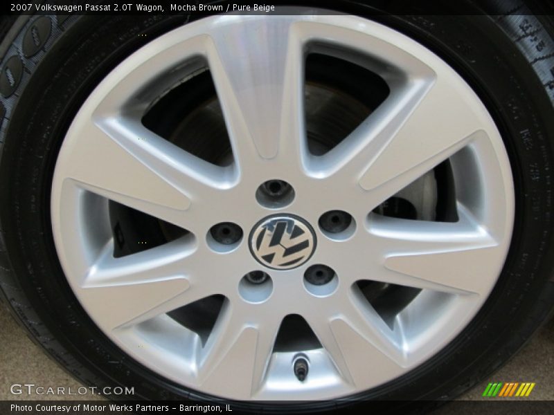 Mocha Brown / Pure Beige 2007 Volkswagen Passat 2.0T Wagon