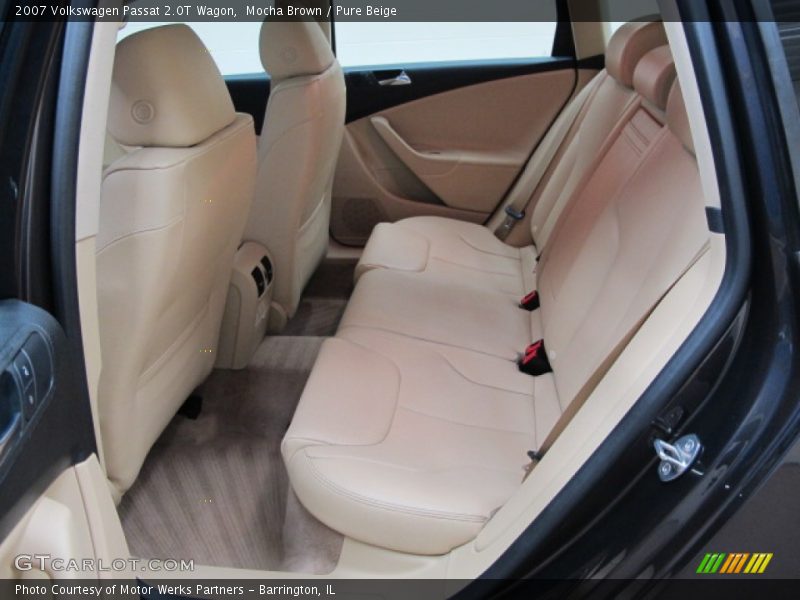 Mocha Brown / Pure Beige 2007 Volkswagen Passat 2.0T Wagon