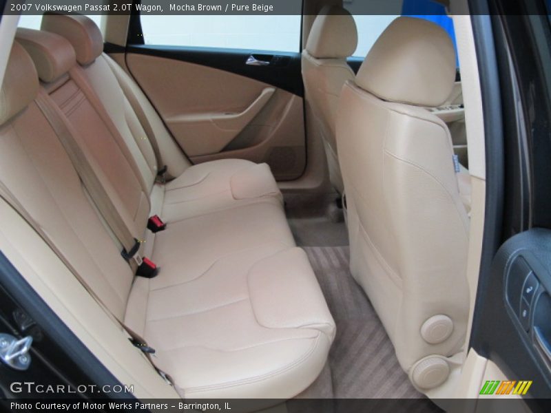 Mocha Brown / Pure Beige 2007 Volkswagen Passat 2.0T Wagon