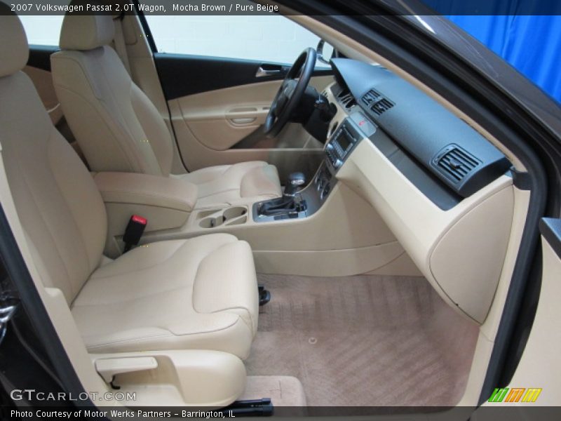 Mocha Brown / Pure Beige 2007 Volkswagen Passat 2.0T Wagon