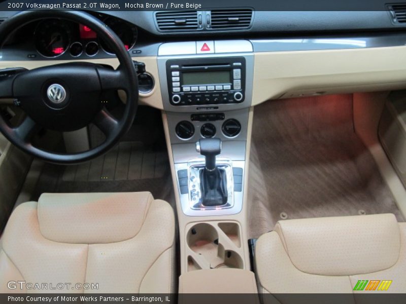 Mocha Brown / Pure Beige 2007 Volkswagen Passat 2.0T Wagon