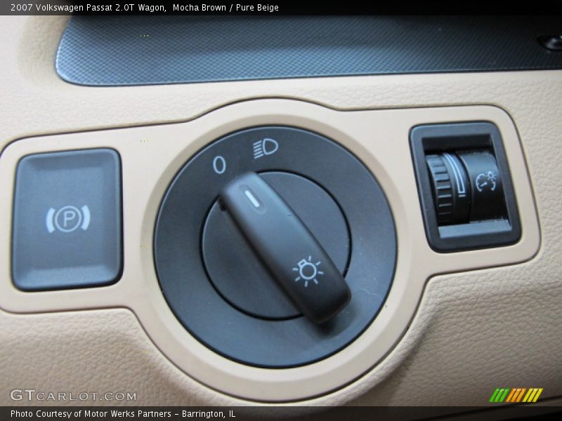 Mocha Brown / Pure Beige 2007 Volkswagen Passat 2.0T Wagon